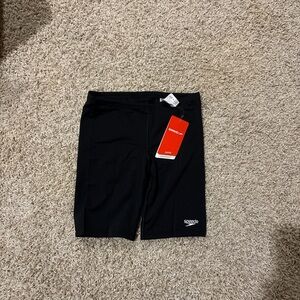 NWT Speedo Black Swim Jammers